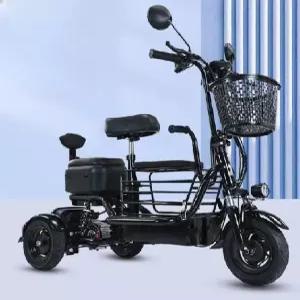 삼륜 3인용 근거리 노인 여성 배달 전기자전거