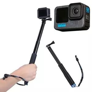 히어로 12 호환 액션캠 4단 모노포드 셀카봉 방송장비 (KYR-WFH63R3)