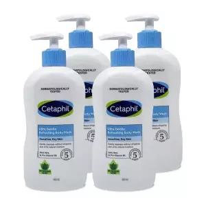 [셀러허브]세타필 젠틀 바디워시 리프레싱 산뜻한향 400ml 4개 Ss (S45329965)