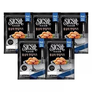 [롯데푸드]식사이론 통등심 한입카츠 돈까스330gx5개