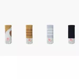 [콩심팥심]고양이 발톱 보호 의자 다리커버 모던 디자인 4개 세트