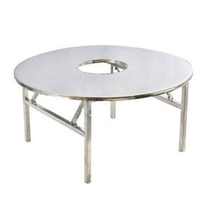 업소용숯불테이블 원형 고기테이블 테이블 불판 식탁 화로