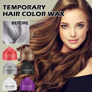 천연 헤어 컬러 왁스 적인 헤어스타일 쉐이핑 간편한 개성 추가 질감 개선 임시