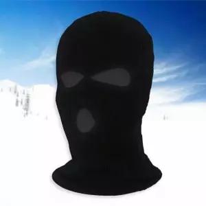 [콩심팥심]윈터 니트 마스크 방한 스포츠 복면 모자 블랙 방한모