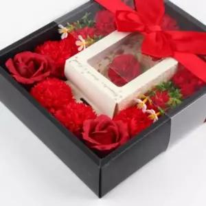 [에이치플러스몰]어버이날 선물 비누꽃 카네이션 코사지 브로치 대형 뱃지