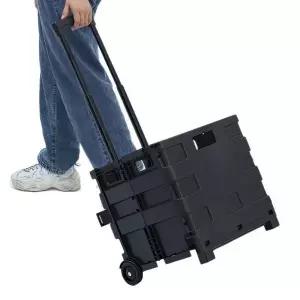 ( )알프스홈 접이식 사각 핸드 카트 마트 시장 장바구니 이동 캐리어 가정용