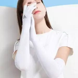 골프 스포츠 쿨 팔토시 손가락 토시 여름용 여성용 면소재