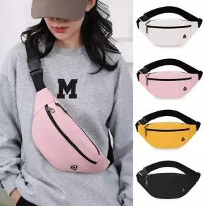 [셀러에이드]남녀 커플용 여행용 외출 크로스백 미니 힙색 가방