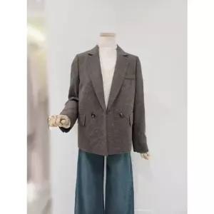 [갤러리아] [SOUP]잔 체크 반 더블 자켓 SC1JK85