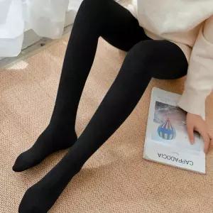제이케이 기모 레깅스 융털 밍크 퍼 겨울 융 여성 타이즈 2p
