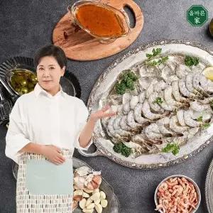 박정수 올바른 프리미엄 블랙타이거새우 80마리+소스