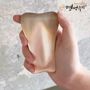 명성유기 방짜 나비괄사 마사지기