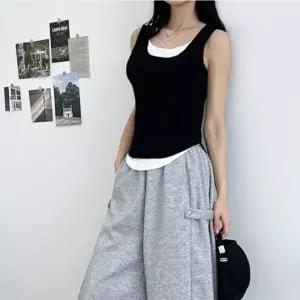 [라일리여성의류] Rly 레이어드 여성 민소매 나시 데일리 여자 나시티