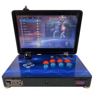 접이식 더블 옛날 게임 휴대용 플러그인 게임기