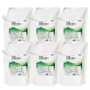믹스업 제주 말차 베이스 1kg x 6개 말차라떼 말차원액 말차베이스 말차농축액
