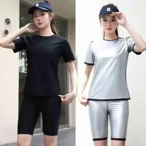 반팔 여자 운동복 스판 쫄티 헬스