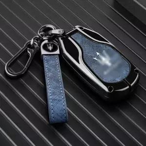 브이씨 마세라티호환 스마트키케이스 키링 키홀더 키 케이스 스마트키 커버 르반테 게베리 QT 카본 파이버