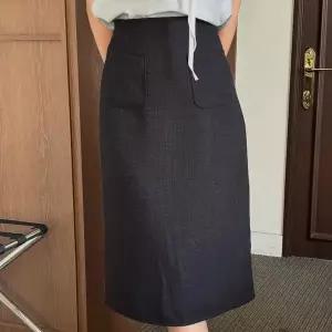 [하프클럽/] 양쪽포켓에이치스커트 YPX235M602 빅사이즈