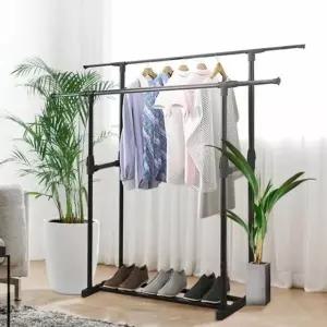 /아도라하우스 미니 스탠드 옷걸이 행거 연장형 2단