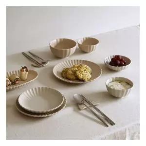 에라토 신혼부부 예쁜 그릇 선물 세트 쉘 2인 도자기 식기 14p