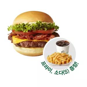 [쉐이크쉑] 베이컨 쉑버거 1인 세트