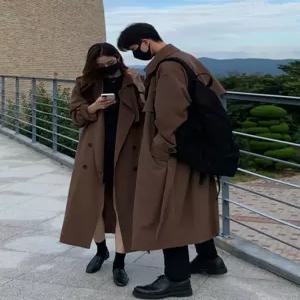 남자 남성 바바리 트렌치코트 롱코트 봄 가을 외투