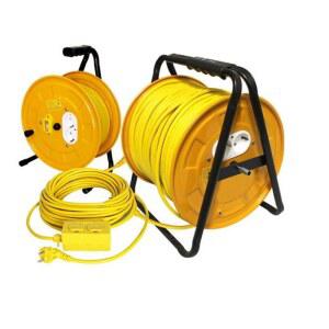 전기선연장 리드 작업 러그박스 캠핑리드선 30M 방우 릴선 연장코드 장 캠핑 휴대용