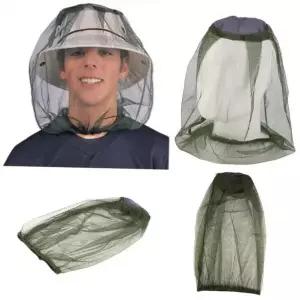 안면 보호망 방충모자 벌초모자 얼굴보호망 벌떼 모기