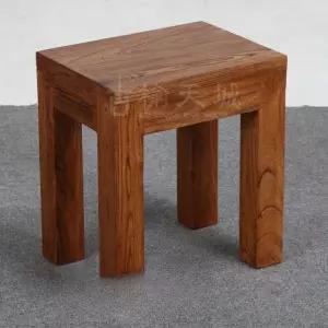 스툴 미니 소파옆 사각 사이드 원목 테이블 협탁 침대옆 신발 벤치 40x30 높이 30