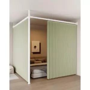 무타공파티션 공간분리 사무실 칸막이 행거형 A. 오프화이트 0.7-1.1m+1.7-2.1m