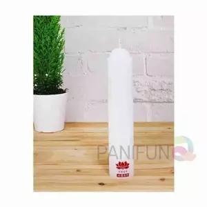 연꽃 양초 1개 소원성취초 원기둥양초 성당초 제사양초 제사용초