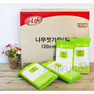 나무젓가락 80개 도시락젓가락 배달젓가락 나무젖가락 일회용젓가락 배달나무젓가락