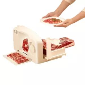 가정용 육절기 자동 슬라이서 치즈 야채 커팅기 배플 노브가 있는 업그레이드 버전