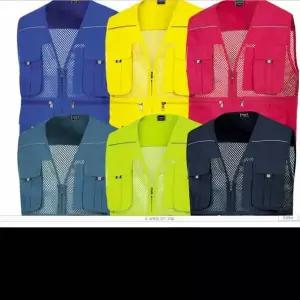 여름 남성 조끼 작업용 현장 아웃도어