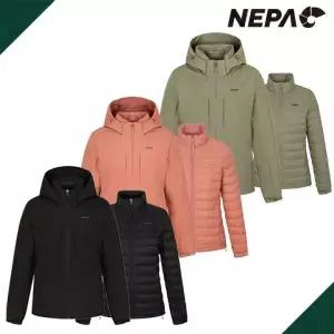 [하프클럽/네파]  7J60602 여성 템프스 3IN1 윈드스토퍼 자켓