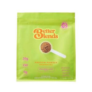 민감한 위장을 위한 장 친화적인 단백질 분말, 저FODMAP, 20g 완두콩 및 쌀 단백질과 프리바이오틱 섬유, 무유, 글루텐 프리, 잇몸 또는 첨가 설탕을 더 잘 블렌딩하세요 - 초콜릿 스월