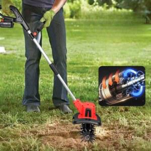 밭갈이기계 흙같이 텃밭 소형경운기 기본/배터리1완속충전 2행정 표준 관리기 텃밭관리기