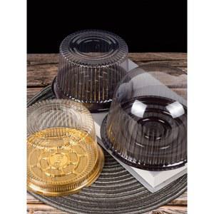 가정용 케이크 상자 투명 미니 비스틱 베이킹 머핀 쿠키 원형 플라스틱 금형 케이스 포장