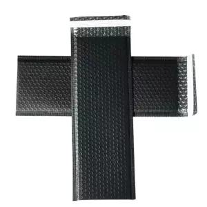 블랙 충격 포장 에어 접착식 검정 긴 뽁뽁이 봉투 캡 에어팩 단품 박스당 900개