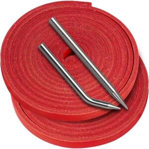 글러브 레이스 미트 수리 끈 글러브용 포수 2개 소프트볼 가죽 키트