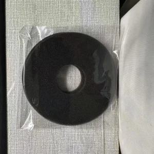 2Pcs 바 솔트 리머 스펀지 - 마가리타 유리 앤 슈가 소금터 라임 주스 트레이용 프리미엄 블랙 대체 가정용