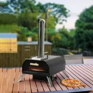 피자 오븐 화덕 기구 화로 11인치 조리 간편 전기 가정용