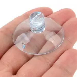 [생활] 흡착패드 흡착판 큐방 35mm 500개입 투명 부착 벽면 고정