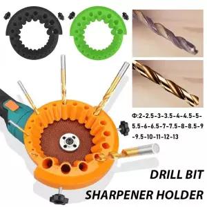 체인톱날연마기 엔진 드릴 비트 숫돌 홀더 2-13mm 다중 사양 연삭 연마 앵글 그라인더 보조