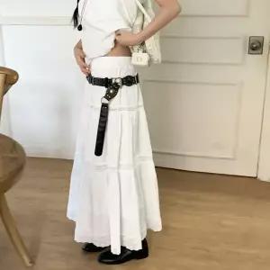 [하프클럽/]여자 봄 여름 데일리 로맨틱 여리여리 레이스 롱 스커트