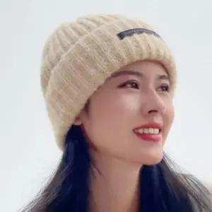 /신상오픈런 여성용 따뜻한 스판 골지 루즈핏 비니 모자