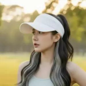 /신상오픈런 여성 메쉬 엠보 스포츠 썬캡 폴리 소재