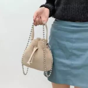 /신상오픈런 여성용 겨울 미니 크로스백 밍크 체인 핸드백