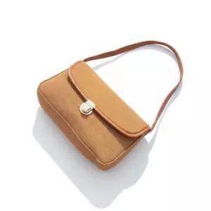 /신상오픈런 여성용 골드버튼 코듀로이 숄더백 크로스백