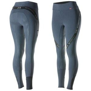 B 현기증 여성 실리콘 풀 시트 라이딩 타이즈 - 네이비 블레이저 22/24